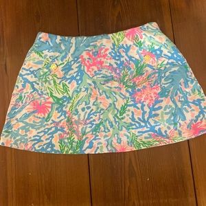 Lilly Pulitzer cotton skort size medium